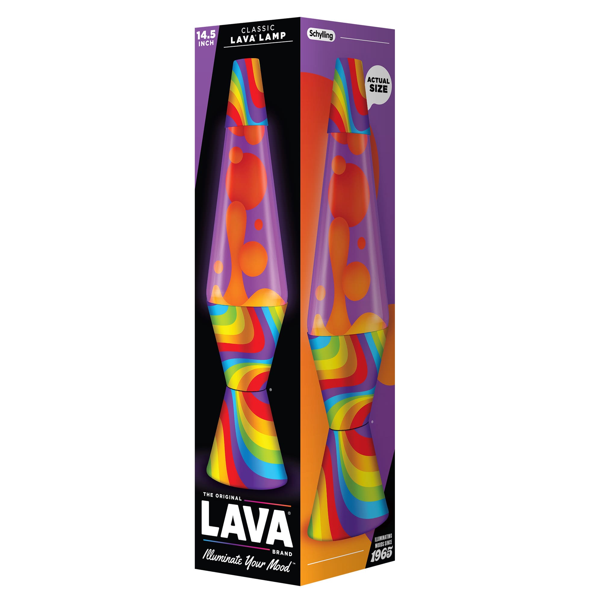 【本物美品】LAVA LAMP 14.5インチ イエロー/パープル LAVA Lamp - 14.5